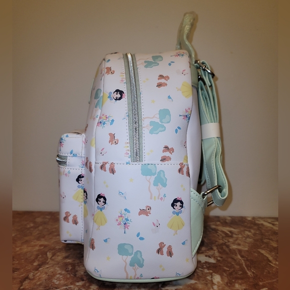 NWT Loungefly Disney Snow White and the seven dwarves chibi mini backpack main image 5